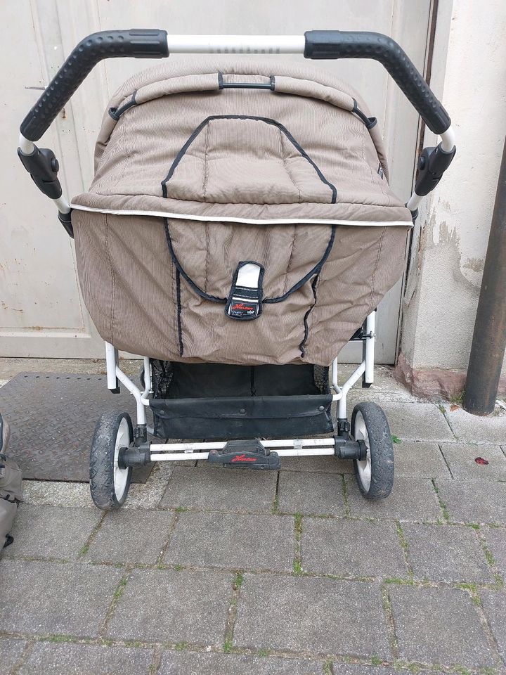 Hartan ZX 2 II Kinderwagen Zwillingswagen Doppelwagen in Karlsruhe