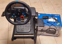 Logitech G G29 Driving Force Racing Wheel und Bodenpedale, + Lenkradständer für Logitech Set Hessen - Kriftel Vorschau