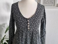♡ Kleid Minikleid schwarz/weiß geblümt ♡ Frühling ♡ Baden-Württemberg - Ettlingen Vorschau