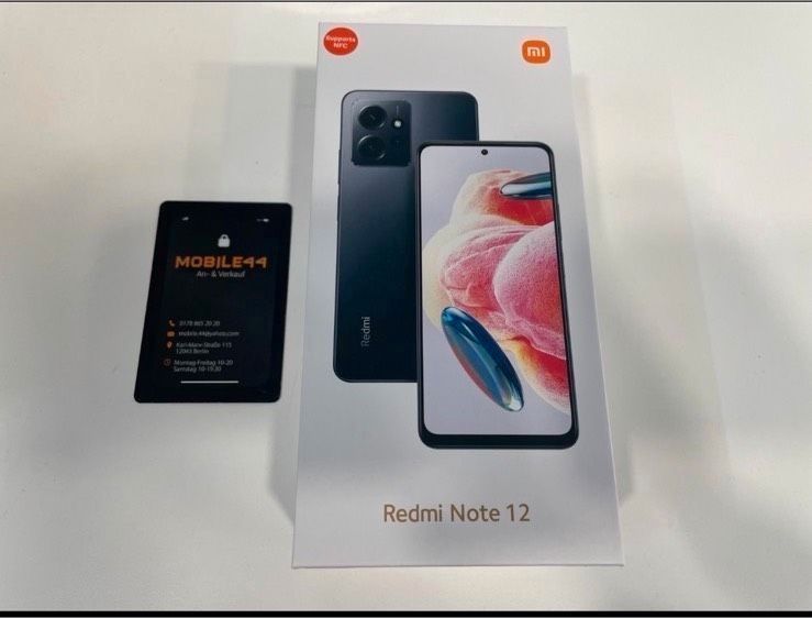 Xiaomi Redmi Note 12⭐️256GB⭐️8GB RAM⭐️NEU&OVP⭐️ in Berlin