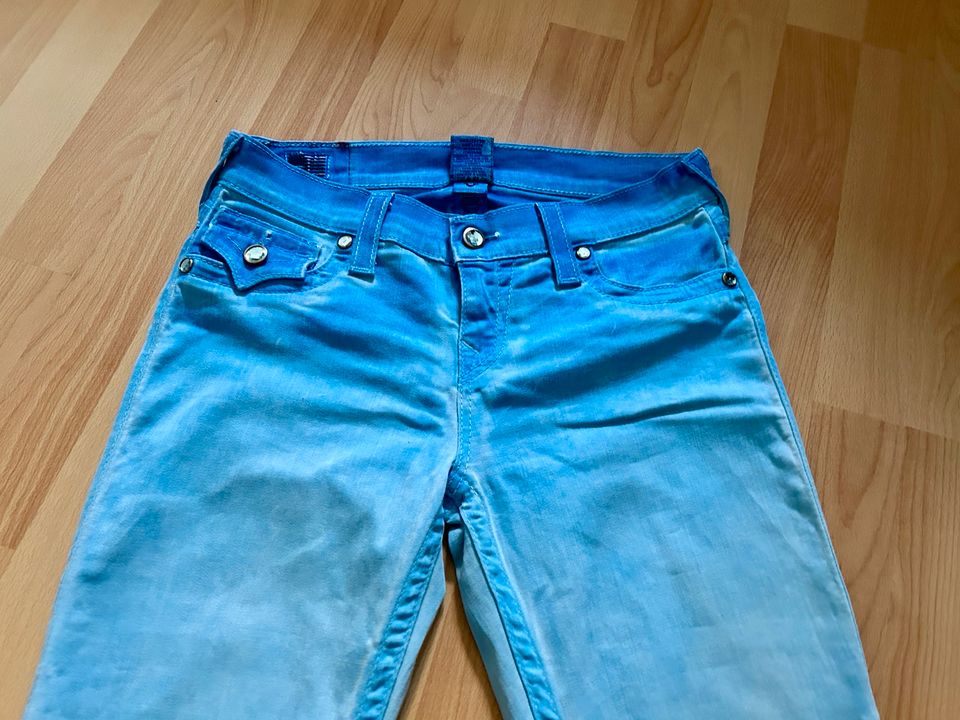 Jeans Hose 28 True Religion Ombré Swarovski Schmuck-Steine in Potsdam