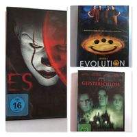 Horror Filme, 3 DVDs ("Es", "Evolution", "Das Geisterschloss") Schleswig-Holstein - Sankt Margarethen Vorschau