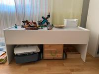IKEA Dundra Spieltisch weiß-grau Frankfurt am Main - Bornheim Vorschau
