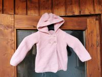 Strickjacke leicht gefüttert rosa mit Ohren Größe 86/92 Sachsen-Anhalt - Starsiedel Vorschau