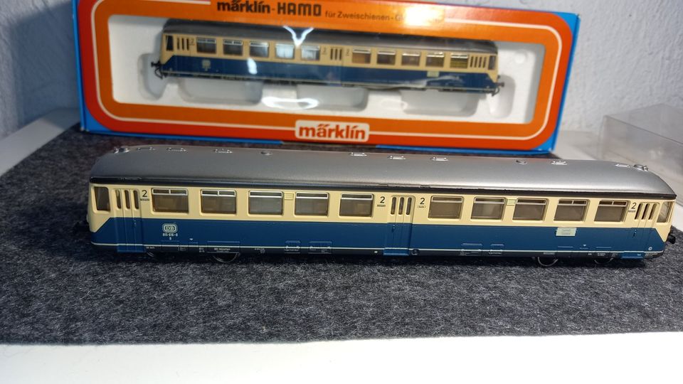 2 x märklin/Hamo 8428  HO - Gleichstrom - Beiwagen - Gehäuse in Neuwied