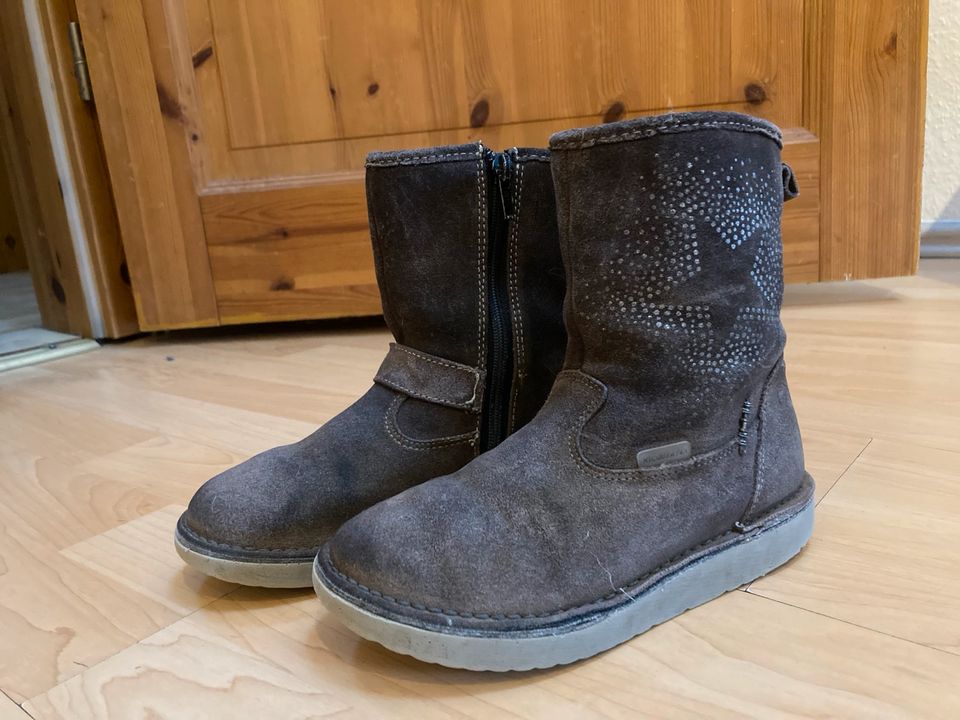 Ricosta Winterstiefel Tex 30 grau Leder in Groß Nordende