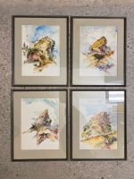 * AQUARELL x 4 PETER SCHMIDT SCHÖNBERG BERGE SINFONIE ENGEL AKT Berlin - Charlottenburg Vorschau