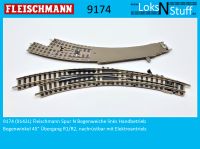 9174 9175 Fleischmann Spur N Bogenweiche Handbetrieb Hessen - Eschwege Vorschau