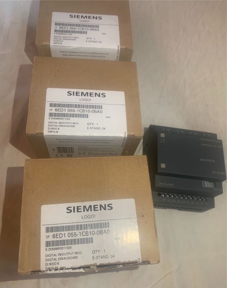 SPS Steuerung Siemens LOGO!  6 ED1 055-1CB19-0BAO in Grande