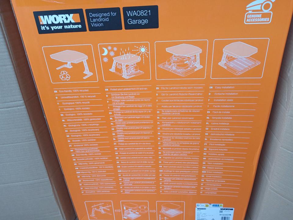 Garage für WORX Landroid Vision M600 Mähroboter WR206E.1  neu in Berlin