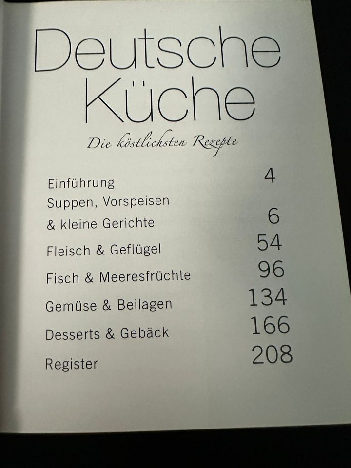 Deutsche Küche: Die köstlichsten Rezepte Taschenbuch Kochbuch in Lahnstein