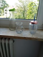 Glasflasche und Trinkglas mit deckel Bayern - Neuburg a.d. Donau Vorschau