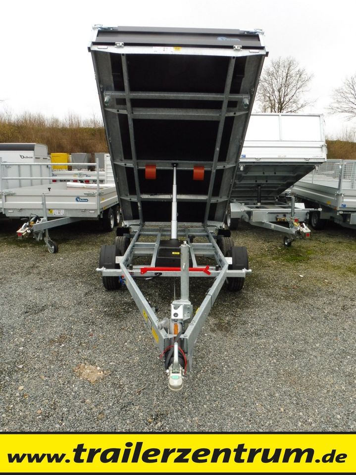 Dreiseitenkipper 3500kg PW3.3 324x180x35cm E & Handpumpe #D103 in Altenholz