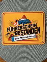 Schild „Führerschein bestanden“ Nordrhein-Westfalen - Gevelsberg Vorschau