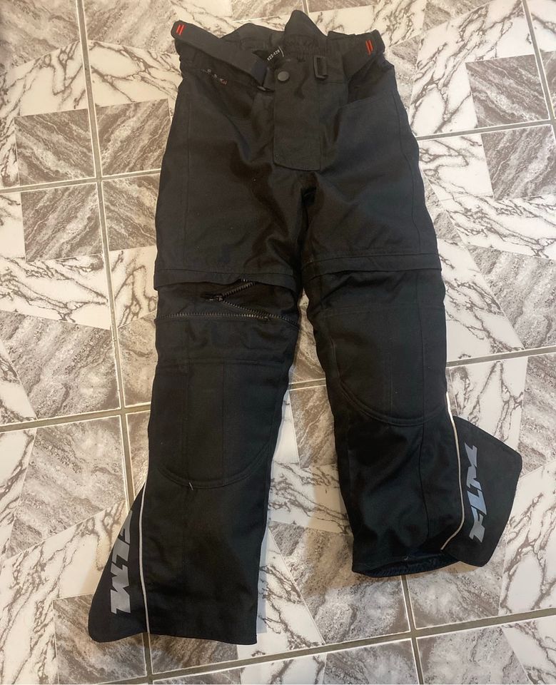 Motorradjacke mit Hose Kinder 122/128 in Waigolshausen