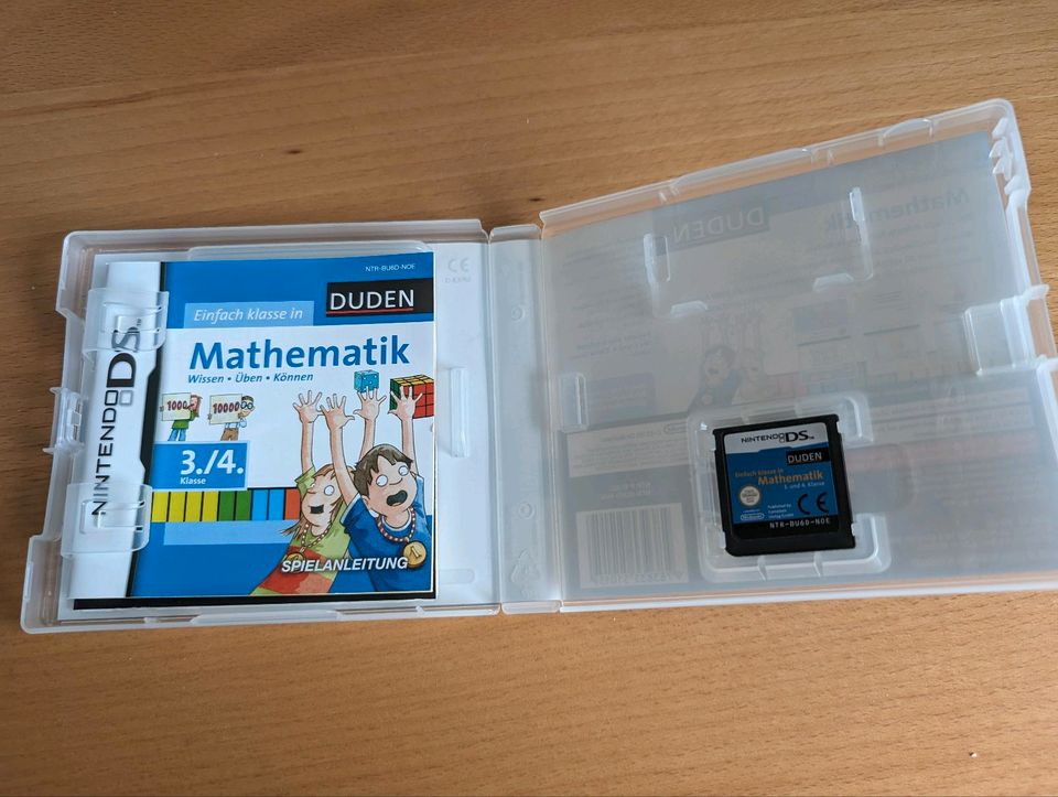 Mathematik 3/4 Klasse Duden Nintendo DS 2DS 3DS XL in Groß-Gerau