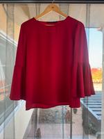 Rote Bluse von Hallhuber, Größe 38 Hessen - Limeshain Vorschau