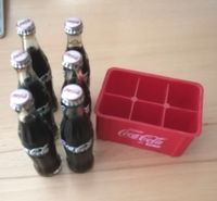 Original Coca Cola Minatur Glas Flaschen mit Kiste - RAR Baden-Württemberg - Altensteig Vorschau