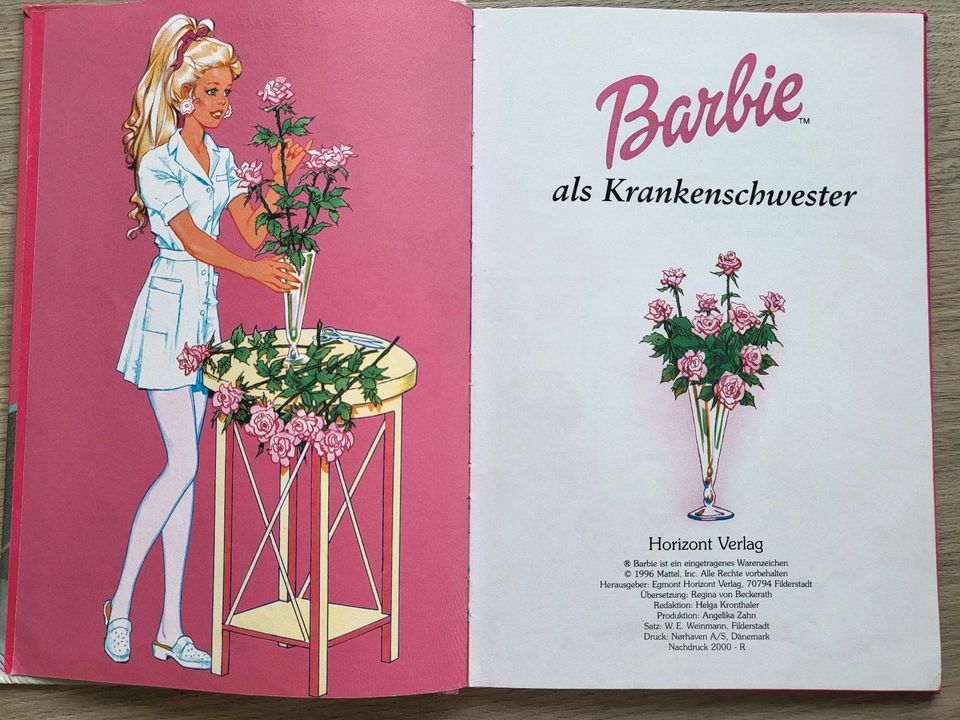 Buch Retro Nostalgie Barbie als Krankenschwester in Oberboihingen