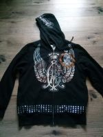 Christian Audigier Ed Hardy Sweatjacke Zipper Hoodie Gr. XXL XL Baden-Württemberg - Karlsruhe Vorschau