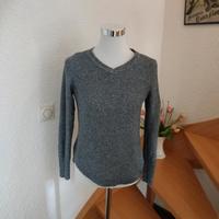 Cecil Strickpullover Pullover V-Ausschnitt Größe 36 S blau grau Thüringen - Meuselwitz Vorschau