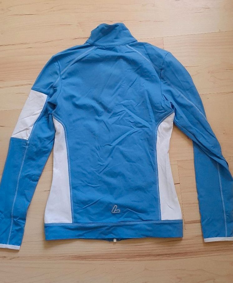 Loeffler Jacke Lauf Rad Outdoor Sport 36 S hellblau Stretch  neu in Schildow