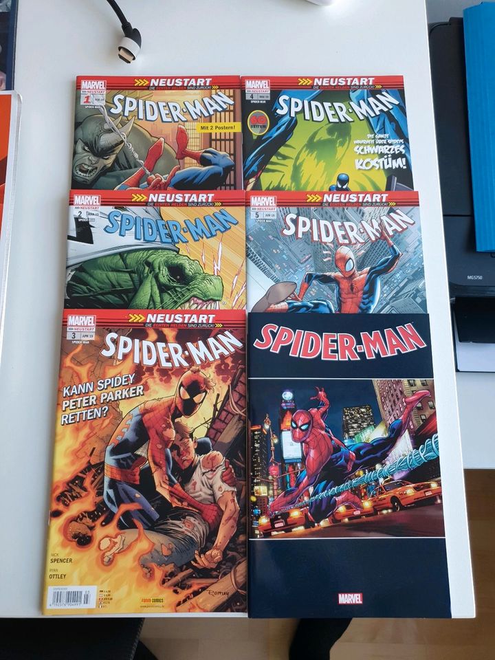 Spider-Man 1 bis 6 Heftserie 2019 in Hürth