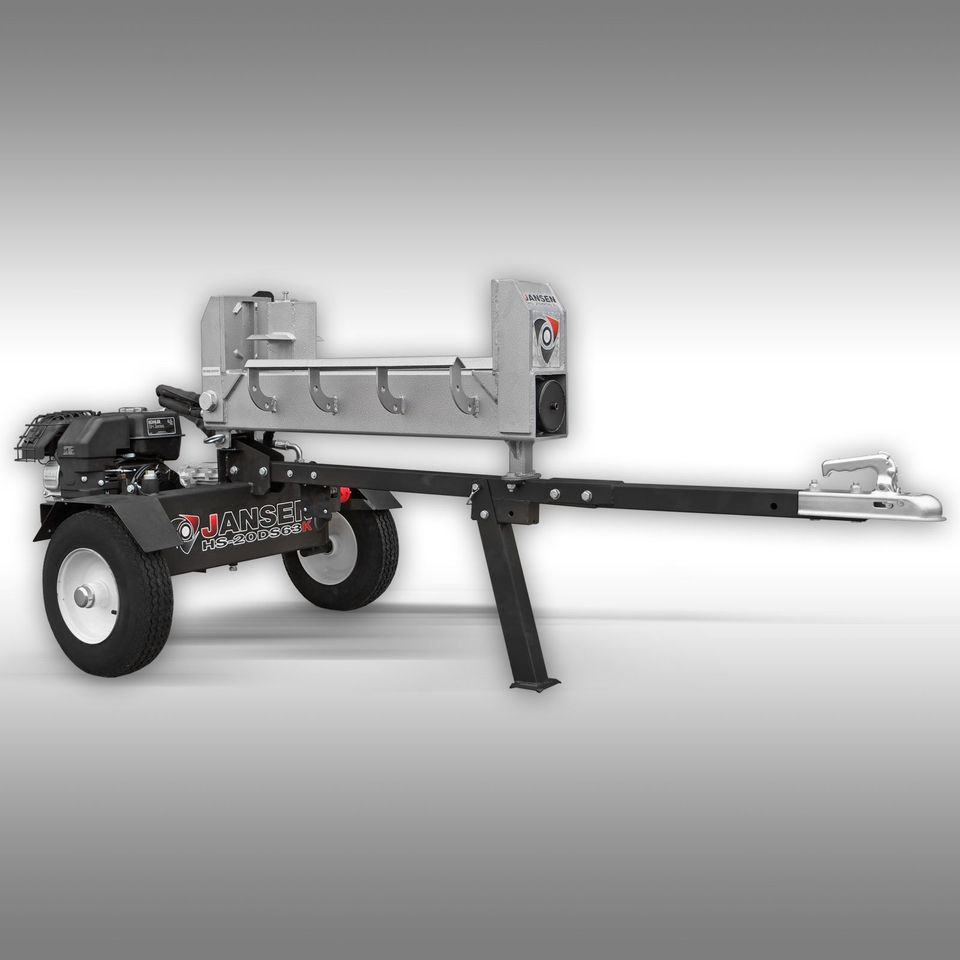 Holzspalter,Jansen HS-20DS63K Benzin+Elektromotor,Doppelspalter in Stockach