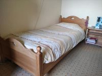 Bett mit Lattenrost und Matratze zu verkaufen. Liegefläche 90x200 Niedersachsen - Ganderkesee Vorschau