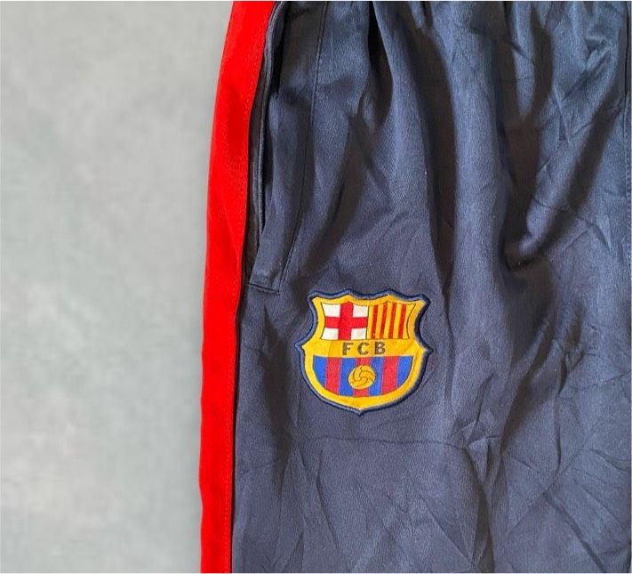 Nike FC Barcelona Trackpants / Jogginghose blau rot Gr XL slim in Krefeld