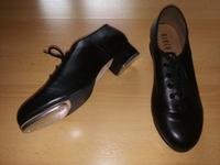 "Bloch" Lederhalbschuh mit Steptanzsohle, Gr. 39,5, schwarz Beuel - Vilich Vorschau