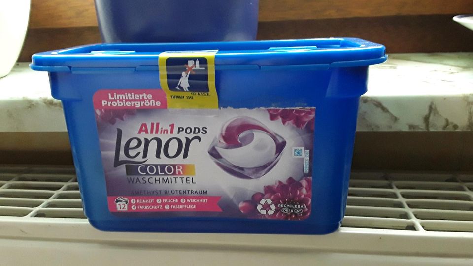 Neu LENOR Allin1 Pods COLOR WASCHMITTEL Amethist BLÜTENTRAUM in Berlin