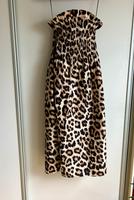 Leo Print schulterfreies Kleid mit extra Trägern, neu Hessen - Heusenstamm Vorschau