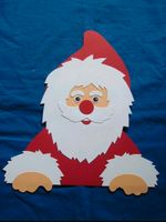 Fensterbild Tonkarton (100) Nikolaus XXL 39 cm Fenstergucker Deko Nordrhein-Westfalen - Rietberg Vorschau