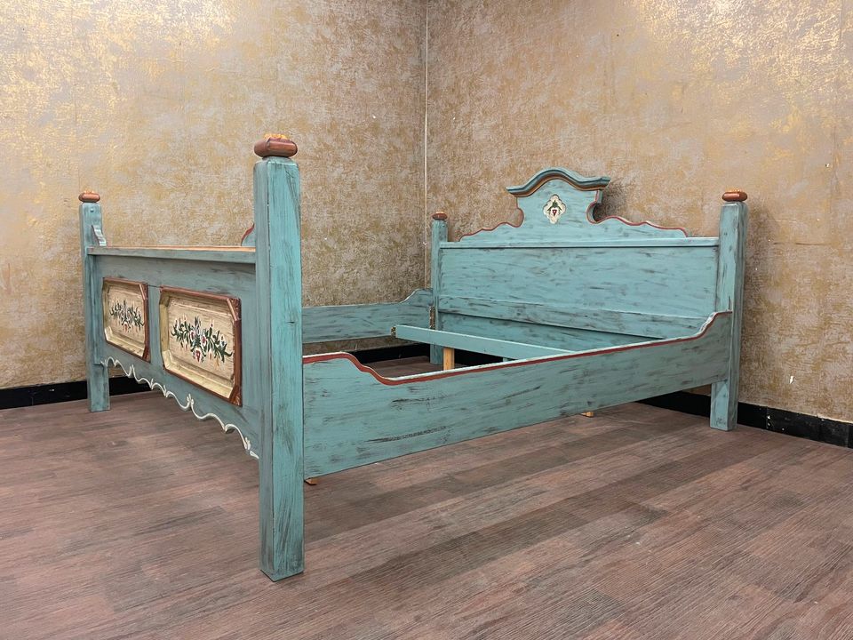 Voglauer Anno 1700 Doppelbett Ehebett Landhaus Schlafzimmer Antik in Sankt Augustin