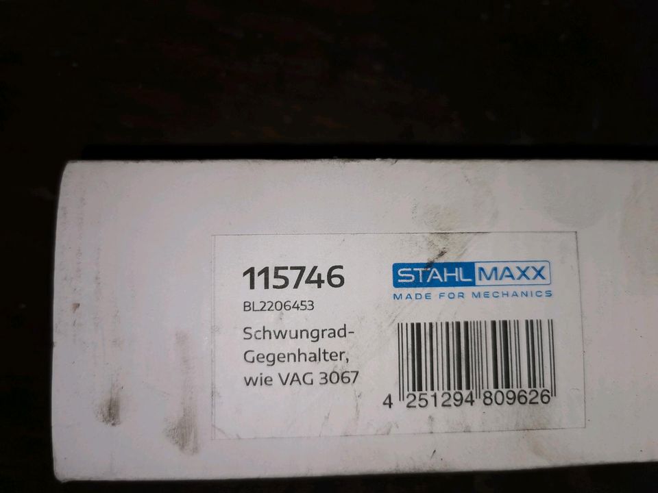 Schwungrad Gegenhalter VAG 3067 Stahlmaxx in Hanhofen