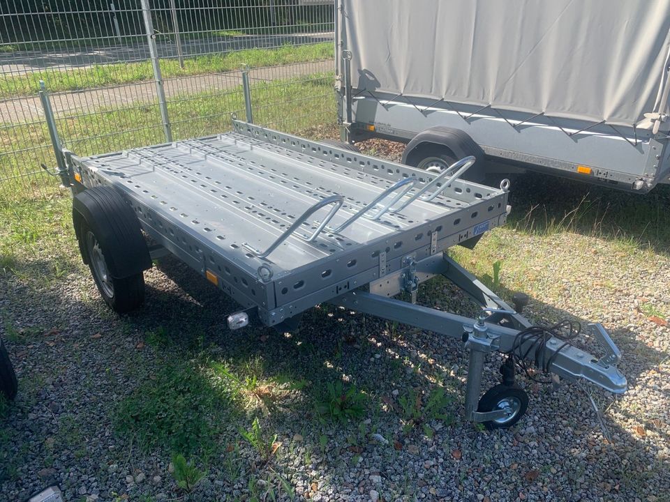 Motorradanhänger STEMA, 750 kg, EZ 07/2022, aus Verleih, ANGEBOT! in Lampertheim