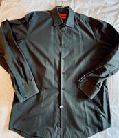 HUGO BOSS Herrenhemd 43/17=XL, regular fit, Schwarz Hamburg-Nord - Hamburg Groß Borstel Vorschau
