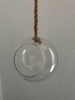 2x Deko-Glaskugel mit Kordel zum aufhängen • Öffnung ⌀12,5cm Niedersachsen - Vechta Vorschau