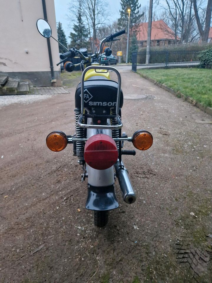 Simson S 51 3 Gang mit Papiere in Elbisbach
