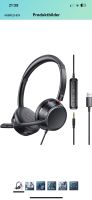 Headset mit Mikrofon für PC, USB/3.5mm kabelgebundenes Sachsen-Anhalt - Dessau-Roßlau Vorschau