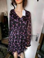 Neu Kleid Gr.36/38 Vila schwarz-lila-pink Lübeck - St. Gertrud Vorschau