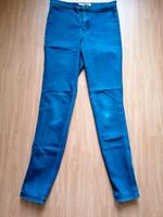 Blaue Skinny High Waist Hose Größe 36 S Mecklenburg-Vorpommern - Greifswald Vorschau
