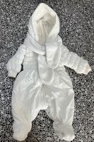 Baby Neugeborene Winter Jacke Overall mit Schal weiß Gr 56 C&A Nordrhein-Westfalen - Lengerich Vorschau