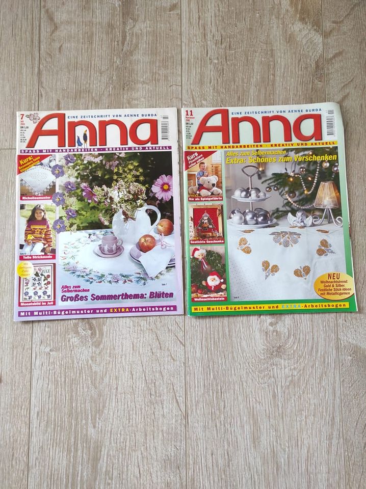 5 Anna Magazins - verschiedene Jahre ab 1998 in Bretten