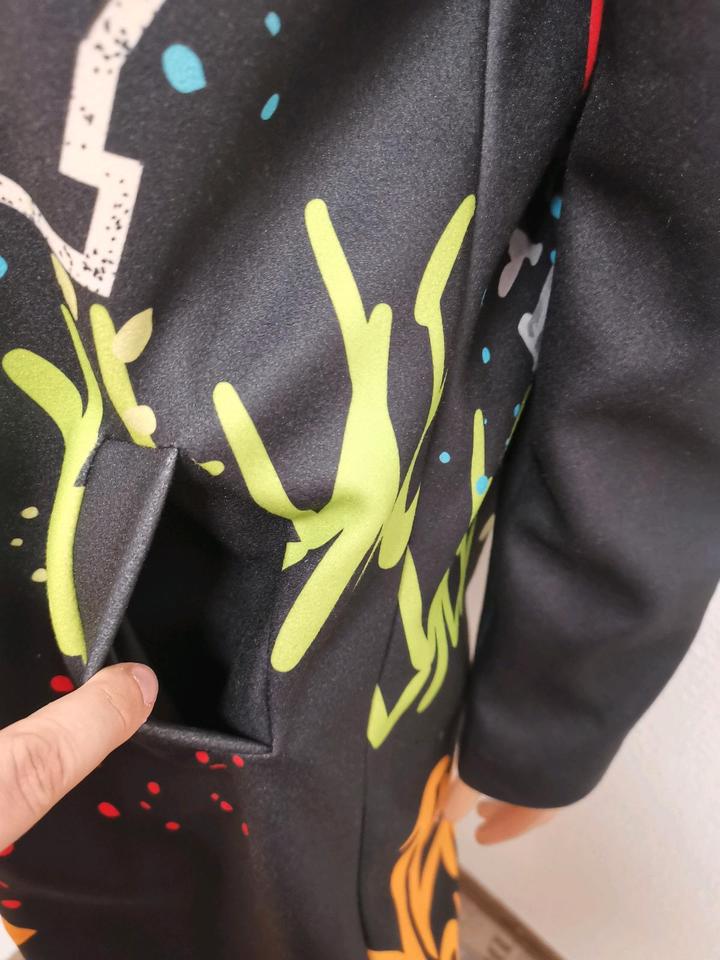 Snoopy Velour Übergangsjacke Größe 36-40 Einheitsgröße in Nettetal