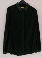 Witty Knitters Bluse schwarz Gr. M  92% Seide Bayern - Allershausen Vorschau