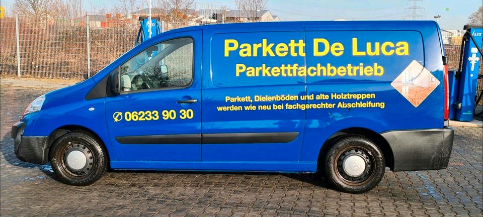 Parkett+Holztreppen ab*schleifen,  Familienbetrieb seit 1992 in Frankenthal (Pfalz)