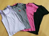 ⭐ 4er Set T-shirts Gr. 104 110 Unterhemd rosa schwarz gestreift Dresden - Löbtau-Süd Vorschau