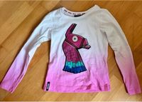 FORTNITE 128 PULLI LAMA LONGSLEEVE SHIRT MÄDCHEN ROSA FARBVERLAUF Nordrhein-Westfalen - Neuss Vorschau